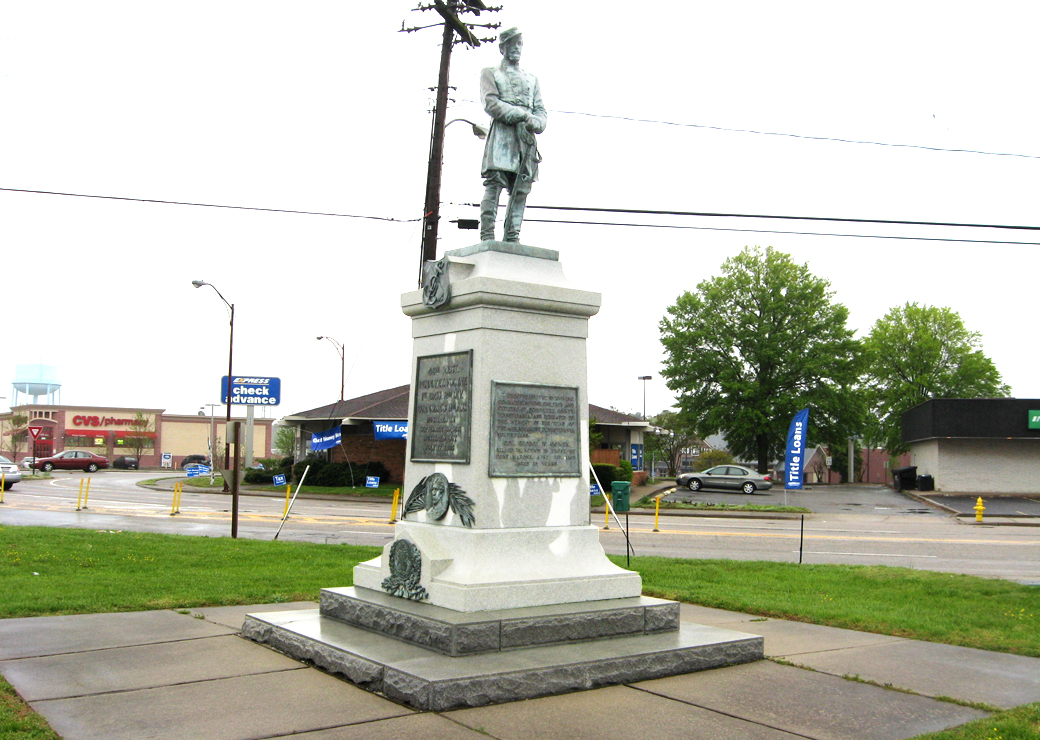 Monument to the 48th Pennsylvania Volunteer Infantry Regiment at Petersburg, Virginia