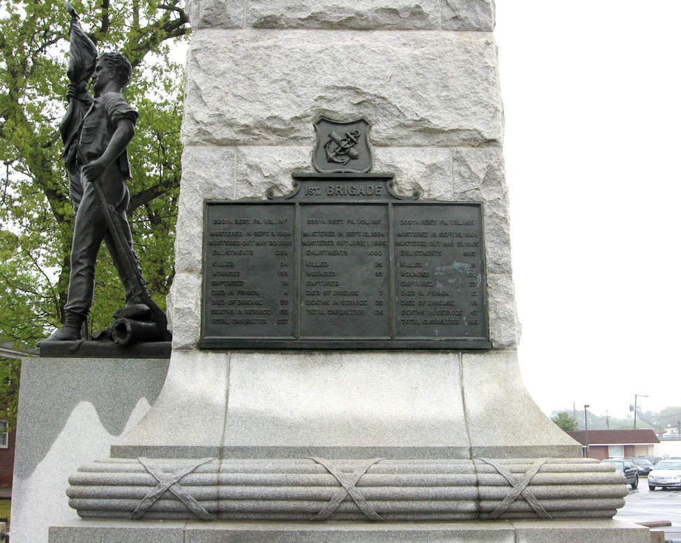 Monument to Hartranft's Division in Petersburg, Virginia