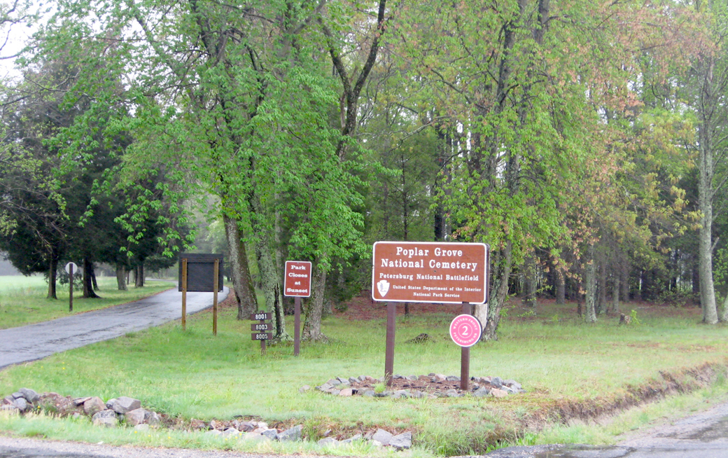 Stop Two on the Petersburg National Battlefield Western Front Auto Tour